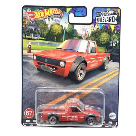 Машинка Hot Wheels Избранные модели премиальная Volkswagen Caddy HKF13