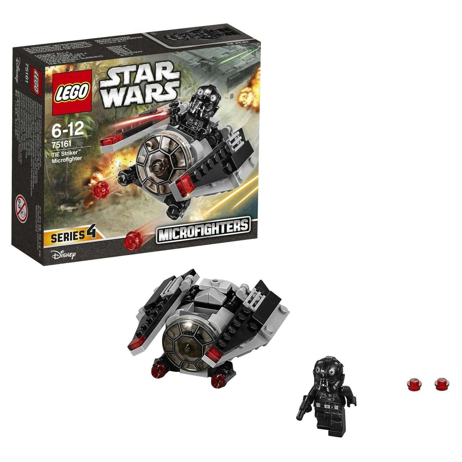 Конструктор LEGO Star Wars TM Микроистребитель Ударный истребитель СИД (75161) - фото 1