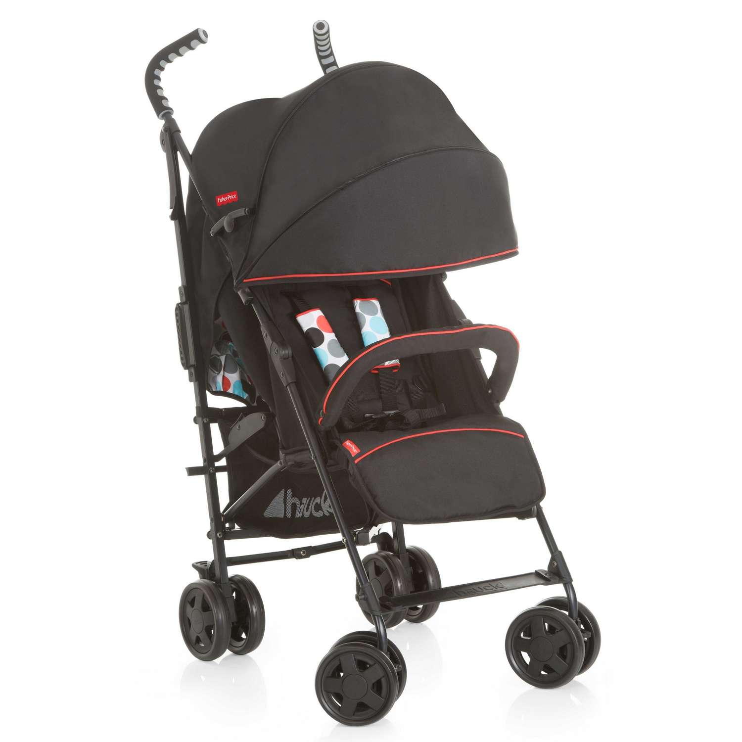 Коляска прогулочная Fisher Price Palma Plus Gumball Black - фото 2