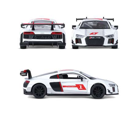 Автомобиль АВТОпанорама Audi R8 LMS 1:32 белый