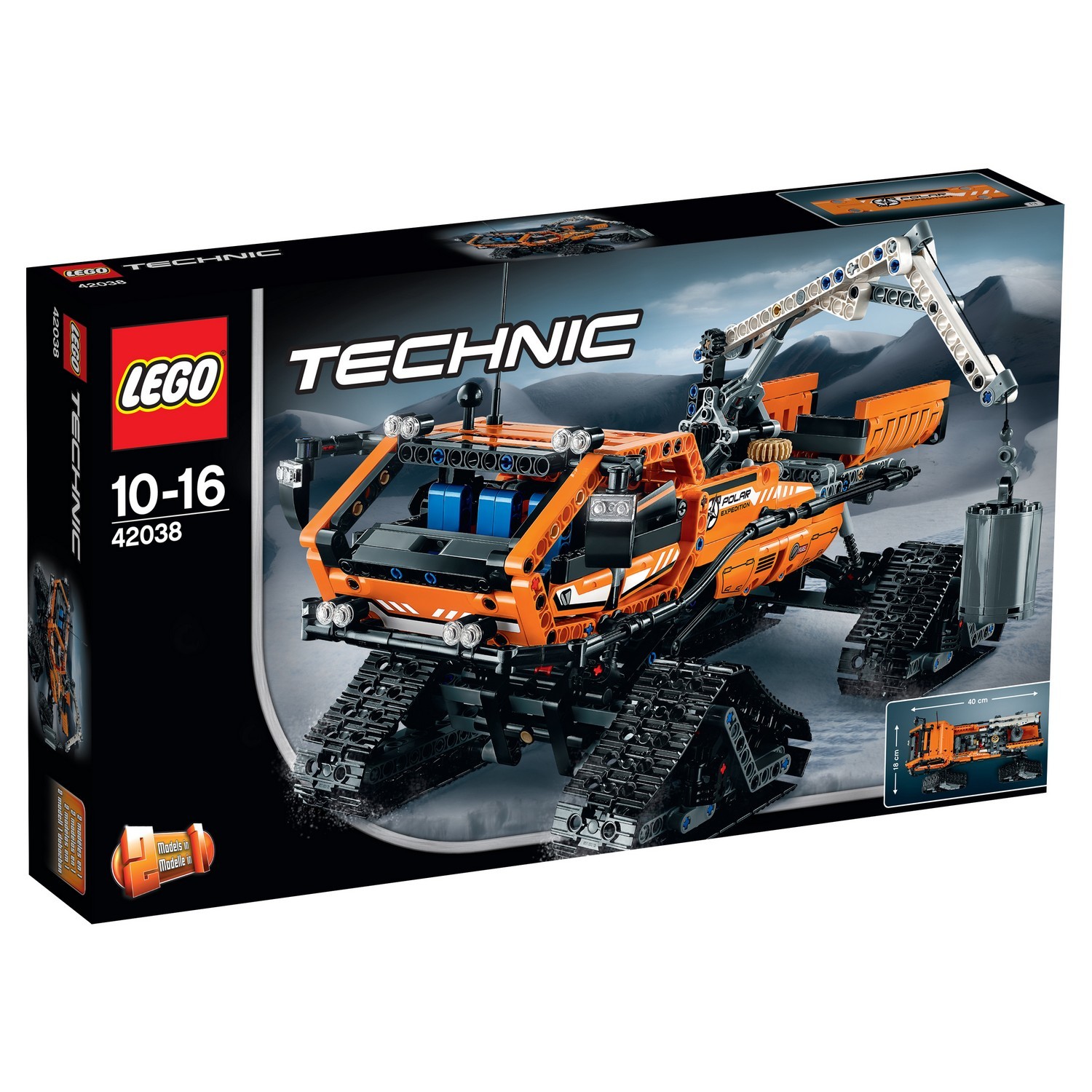 Конструктор LEGO Technic Арктический вездеход (42038) купить по цене 6499 ₽  в интернет-магазине Детский мир