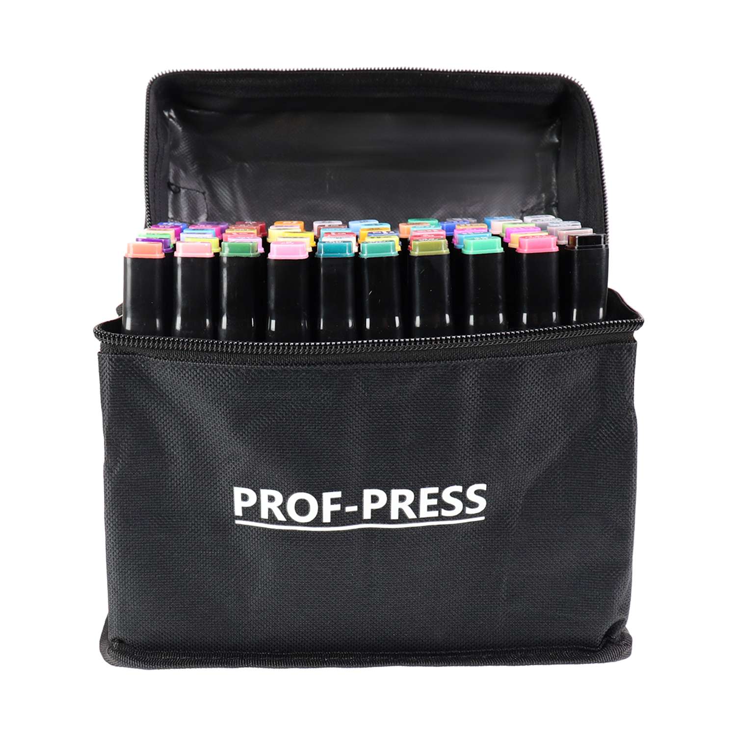 Набор маркеров для скетчинга Prof-Press Colorful tones двусторонние 60 штук - фото 2