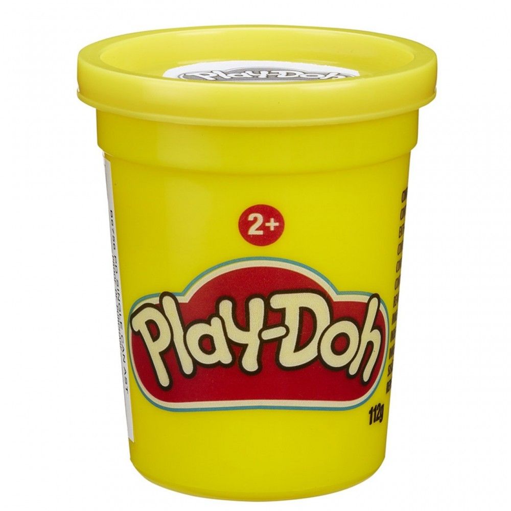 Пластилин Hasbro Play-Doh в банке желтый 112 г - фото 1