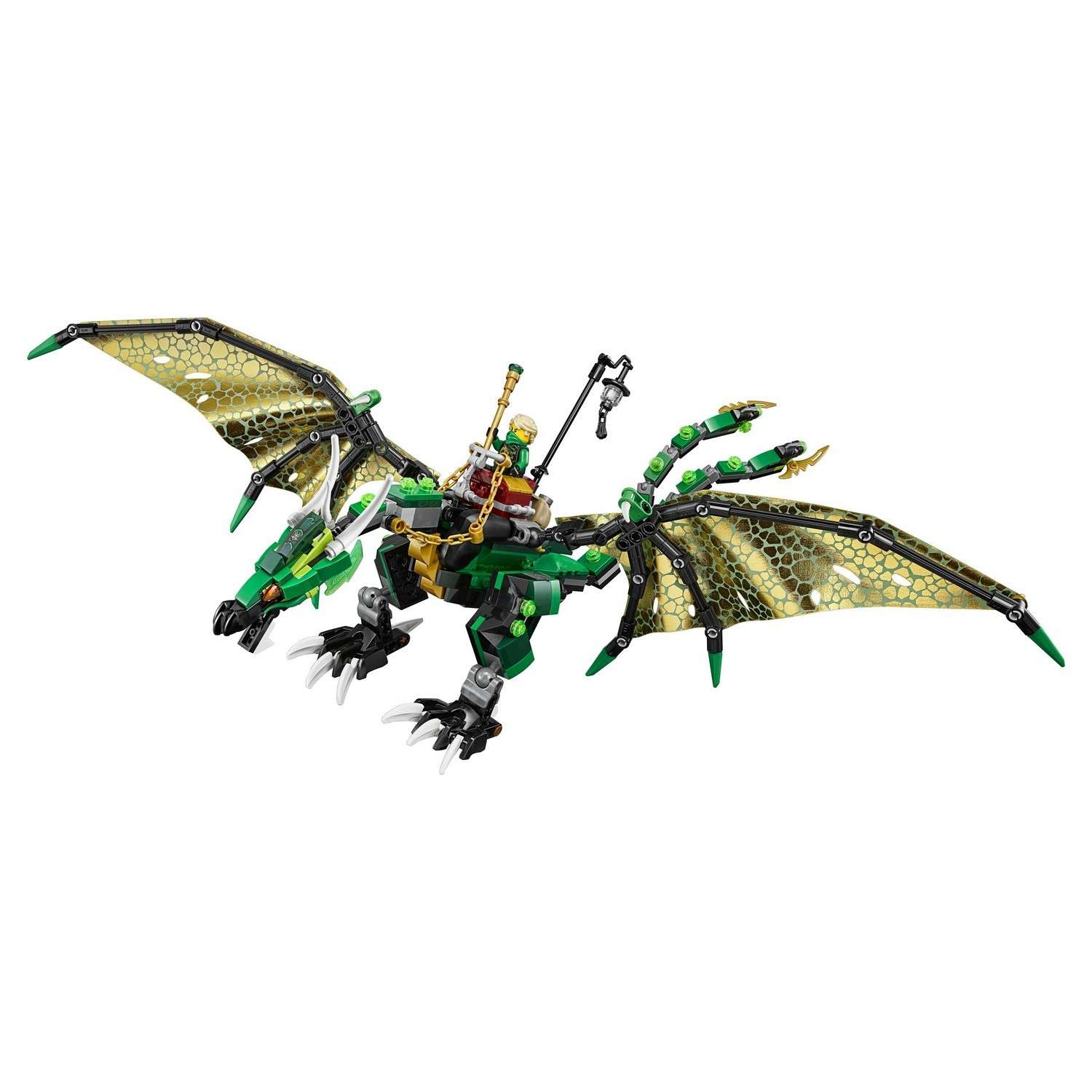 Конструктор LEGO Ninjago Зелёный Дракон (70593) - фото 10