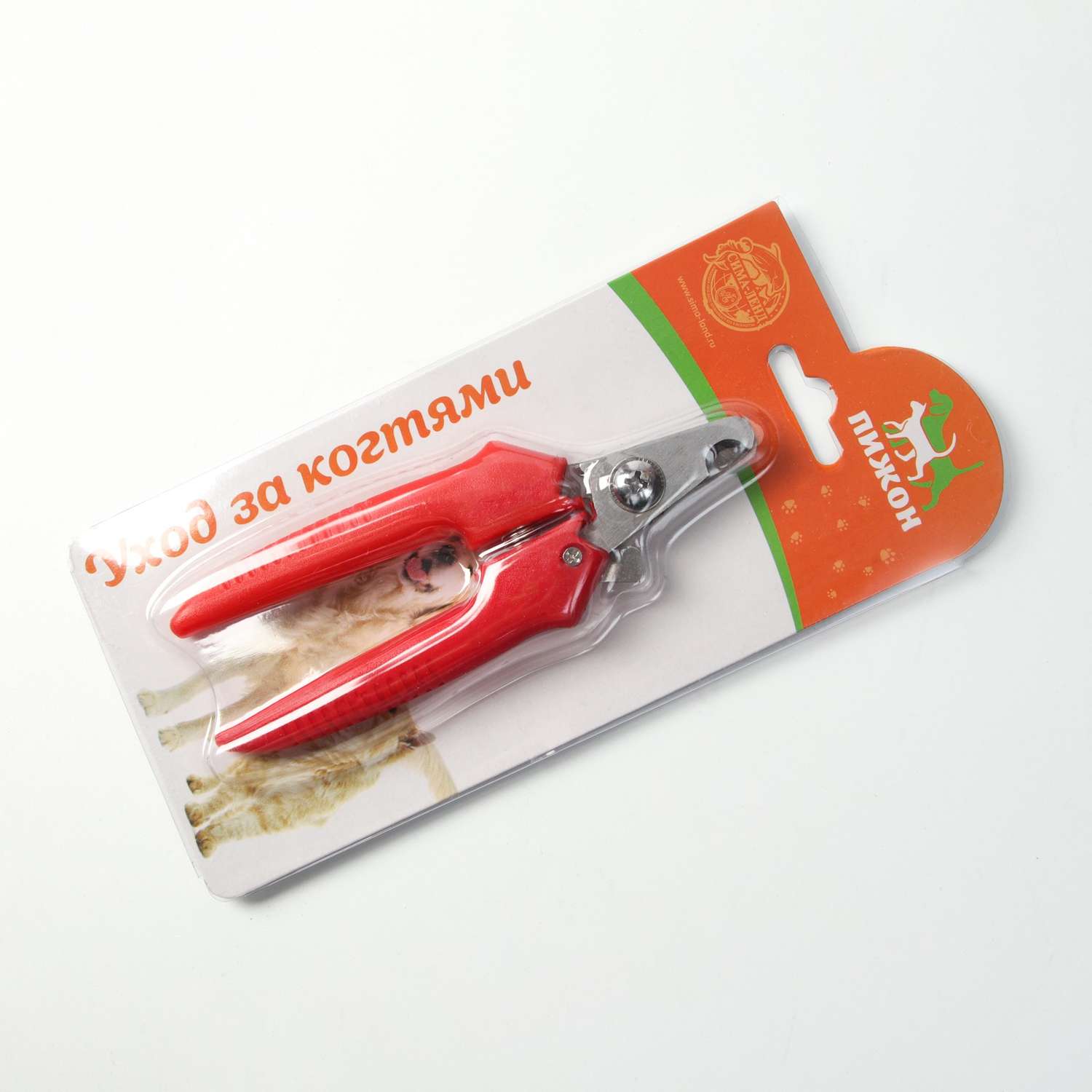 Когтерез Пижон боковой малый с прямыми ручками отверстие 9 мм красный - фото 5