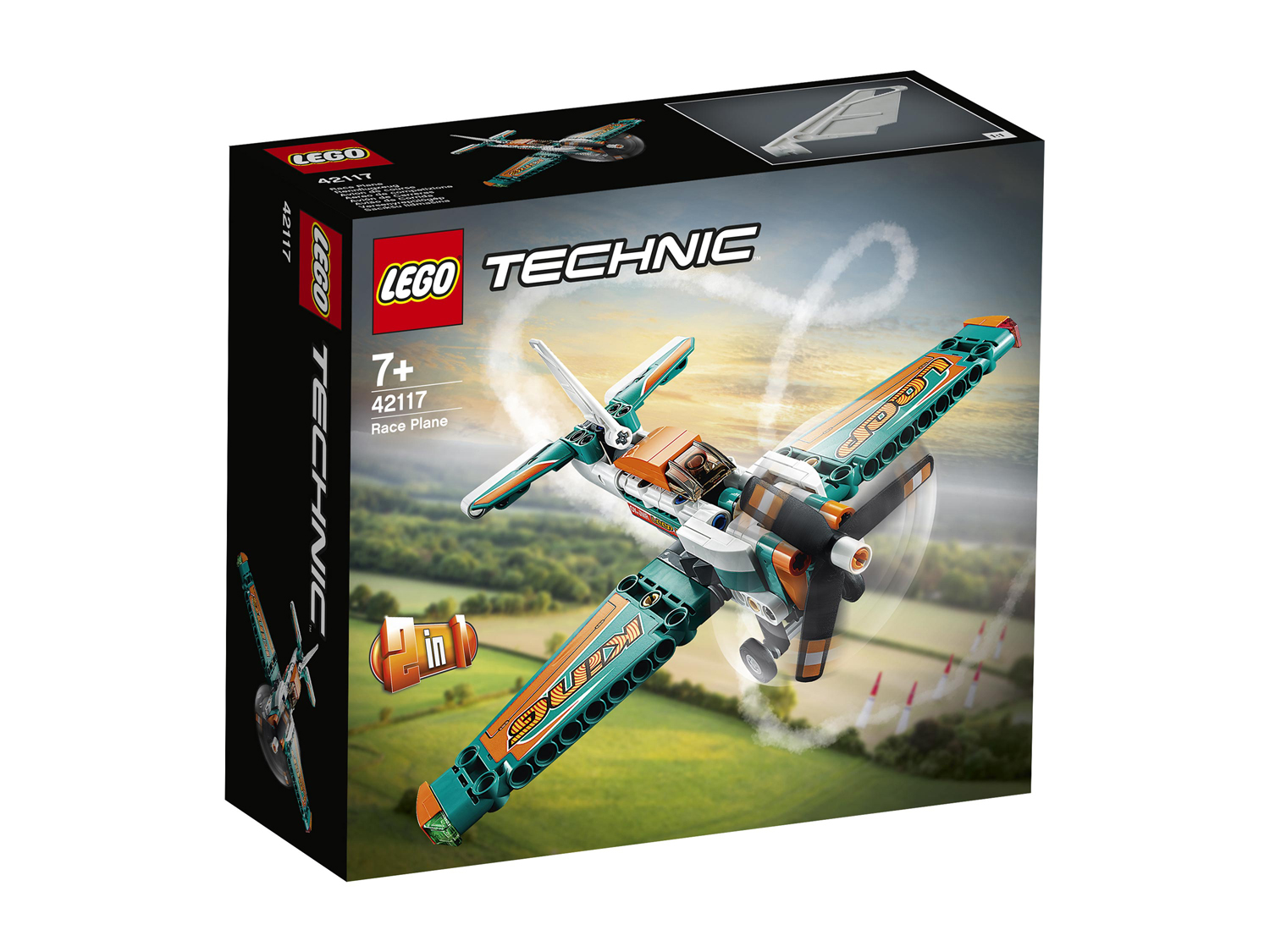 Конструктор детский LEGO Technic Гоночный самолёт 42117 купить по цене 1434  ₽ в интернет-магазине Детский мир