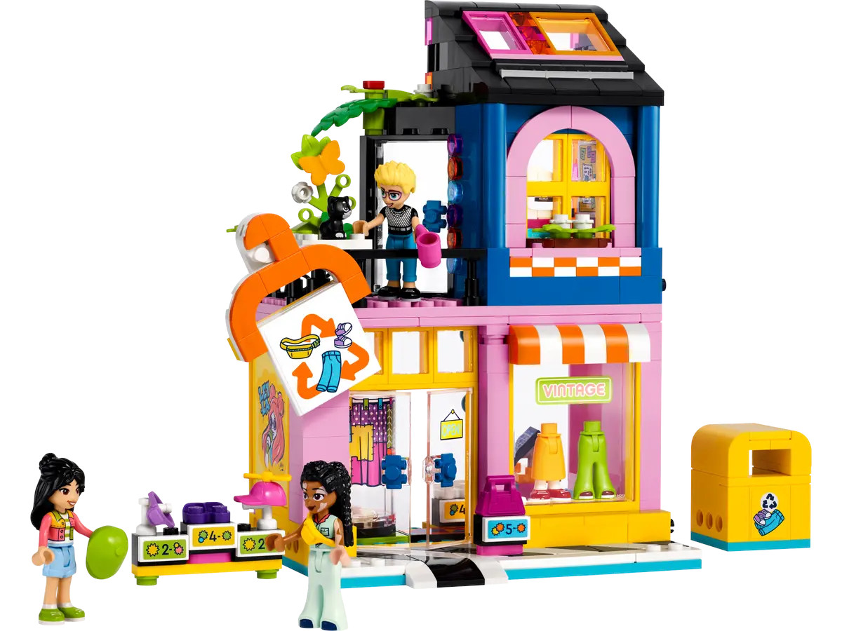 Конструктор LEGO Friends Магазин винтажной моды 42614 купить по цене 4099 ₽  в интернет-магазине Детский мир