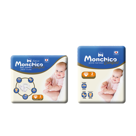 Детские подгузники Monchico Comfort 4-8 кг 1 упаковка