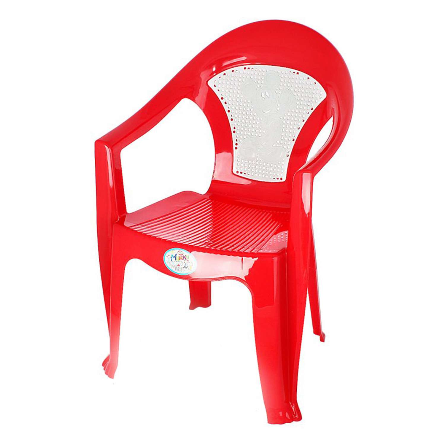 Кресло-стульчик elfplast детский Микки красный - фото 1