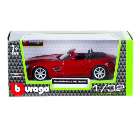 Машинка BBurago 1:32 Mercedes-Benz SLS AMG Roadster 18-43000(10)