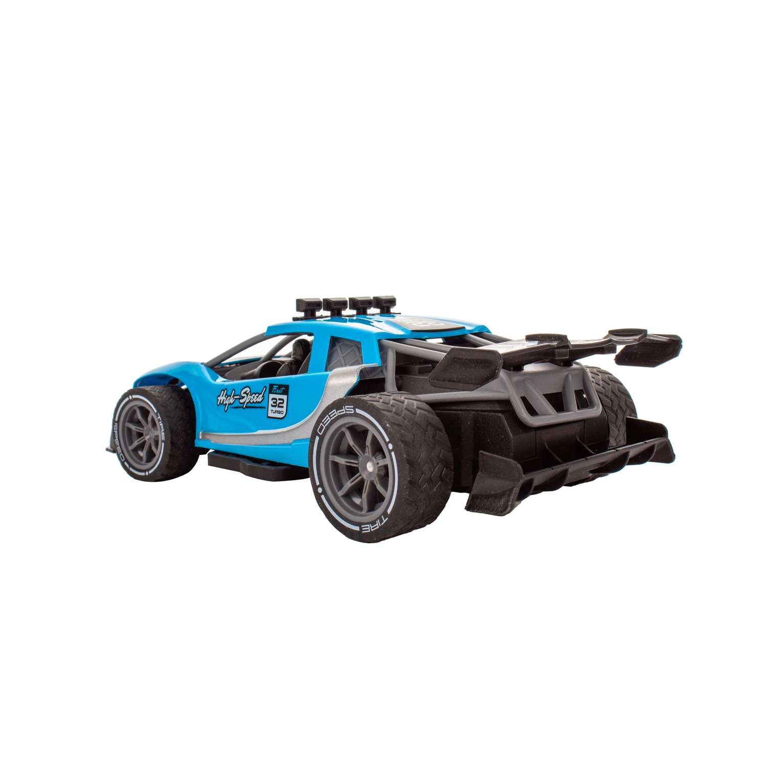 Машинка KiddieDrive Sport Racer радиоуправляемая синяя - фото 6
