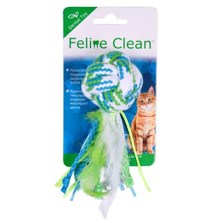 Игрушка для кошек AROMADOG Feline Clean Dental Мячик WB23555