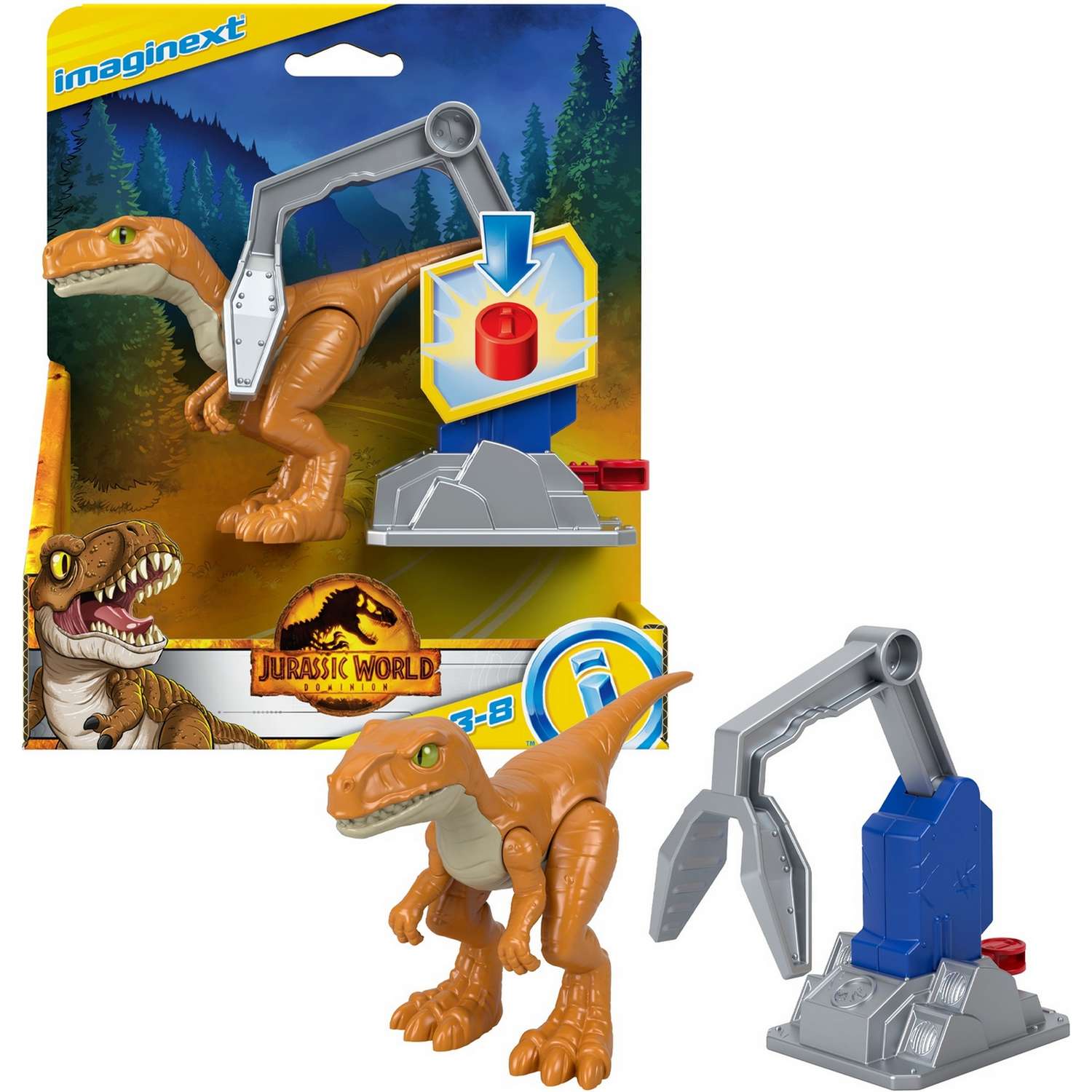 Фигурка IMAGINEXT Jurassic World базовая GVV67 - фото 24