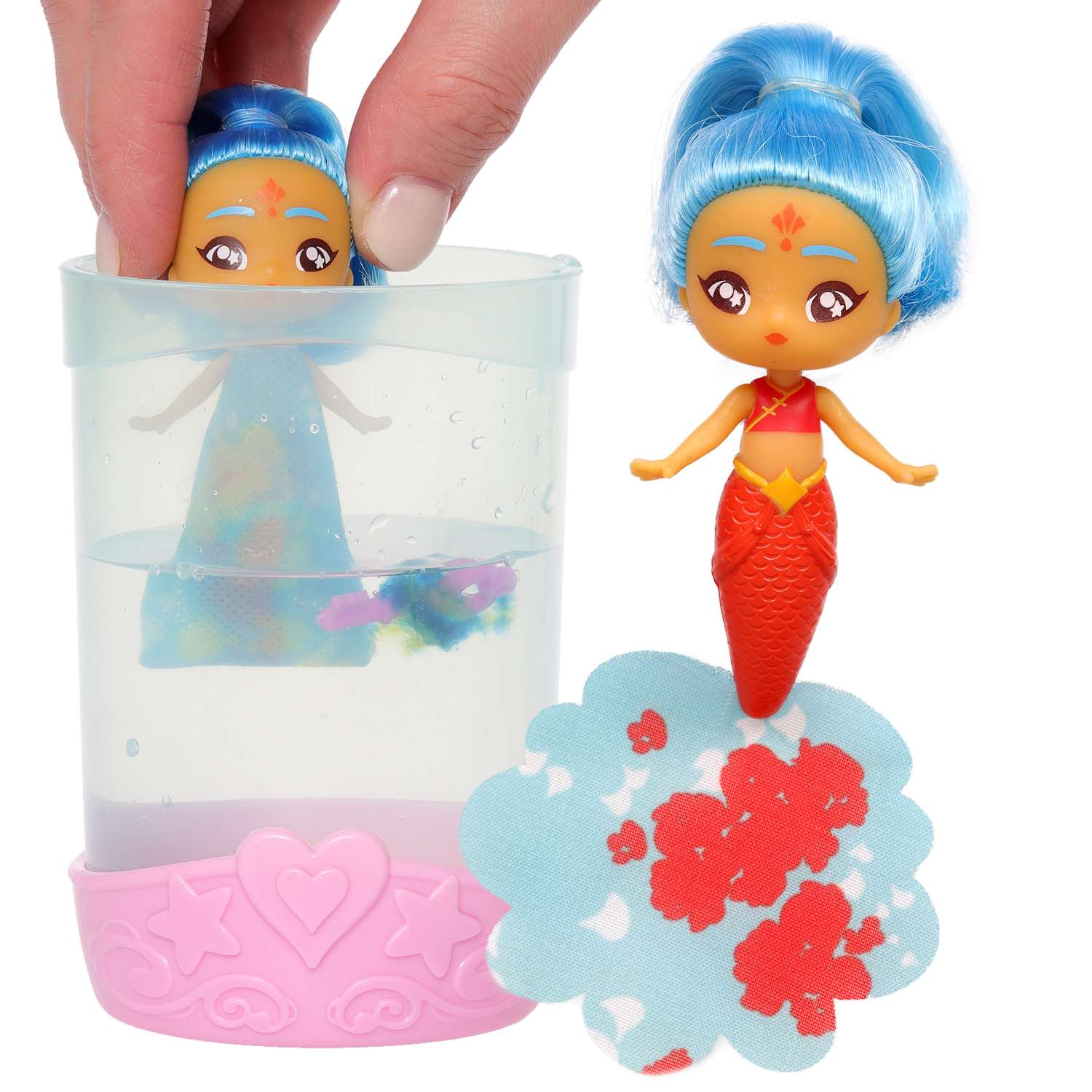 Кукла-сюрприз SEASTERS СиСтерс Принцесса русалка Майлин набор с аксессуарами и питомцем EAT15400 - фото 8