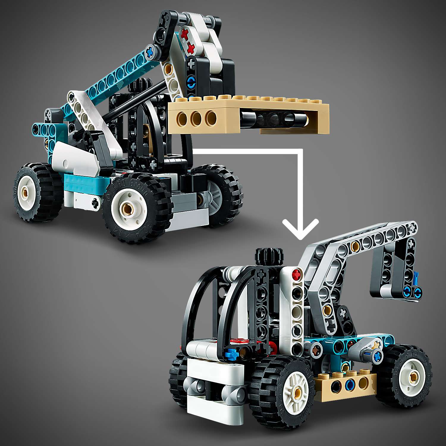 Конструктор LEGO Technic Телескопический погрузчик 42133 - фото 9