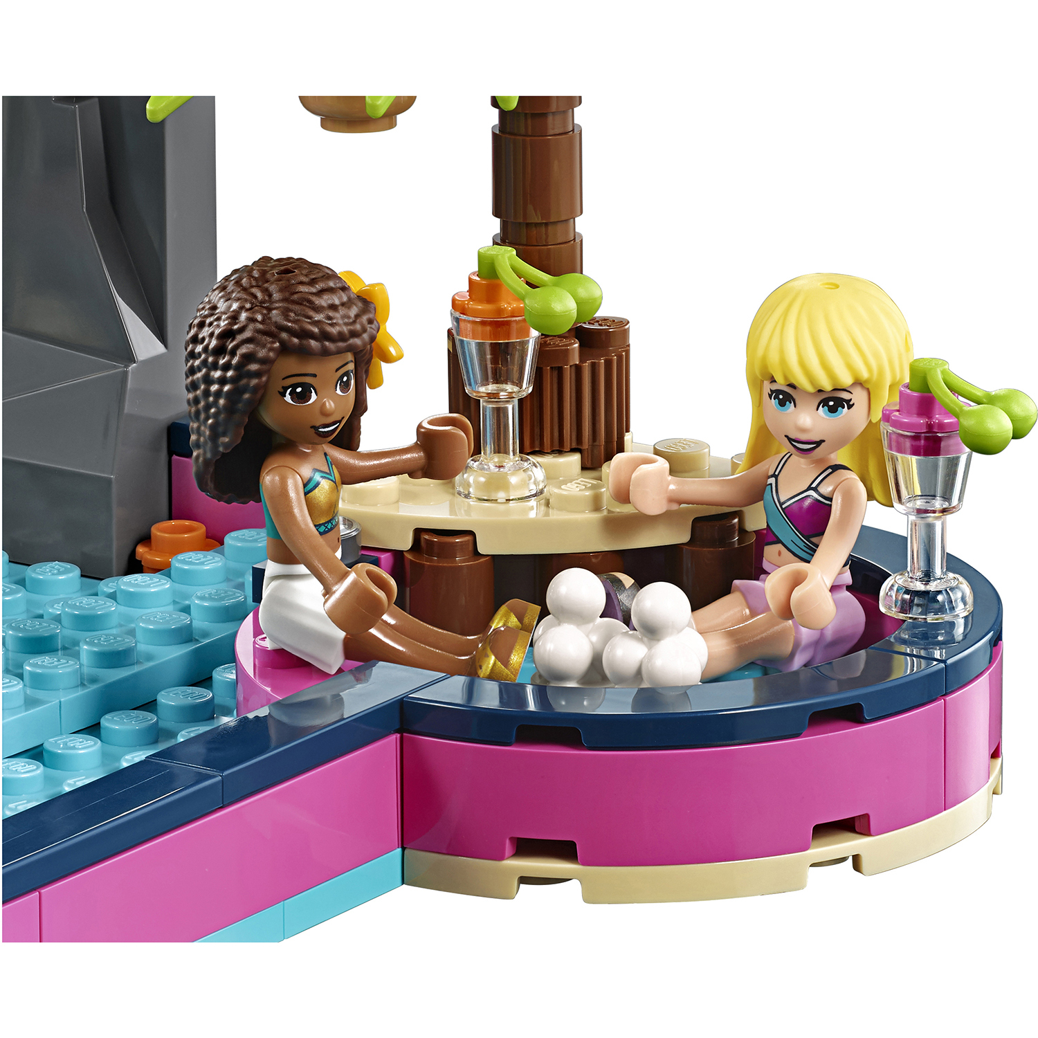 Конструктор LEGO Friends Вечеринка Андреа у бассейна 41374 - фото 12