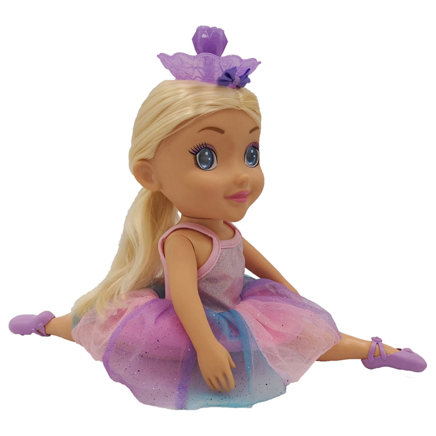 Игрушка Ballerina Dreamer кукла танцующая балерина светлые волосы свет звук 45см HUN7229 HUN7229 - фото 3