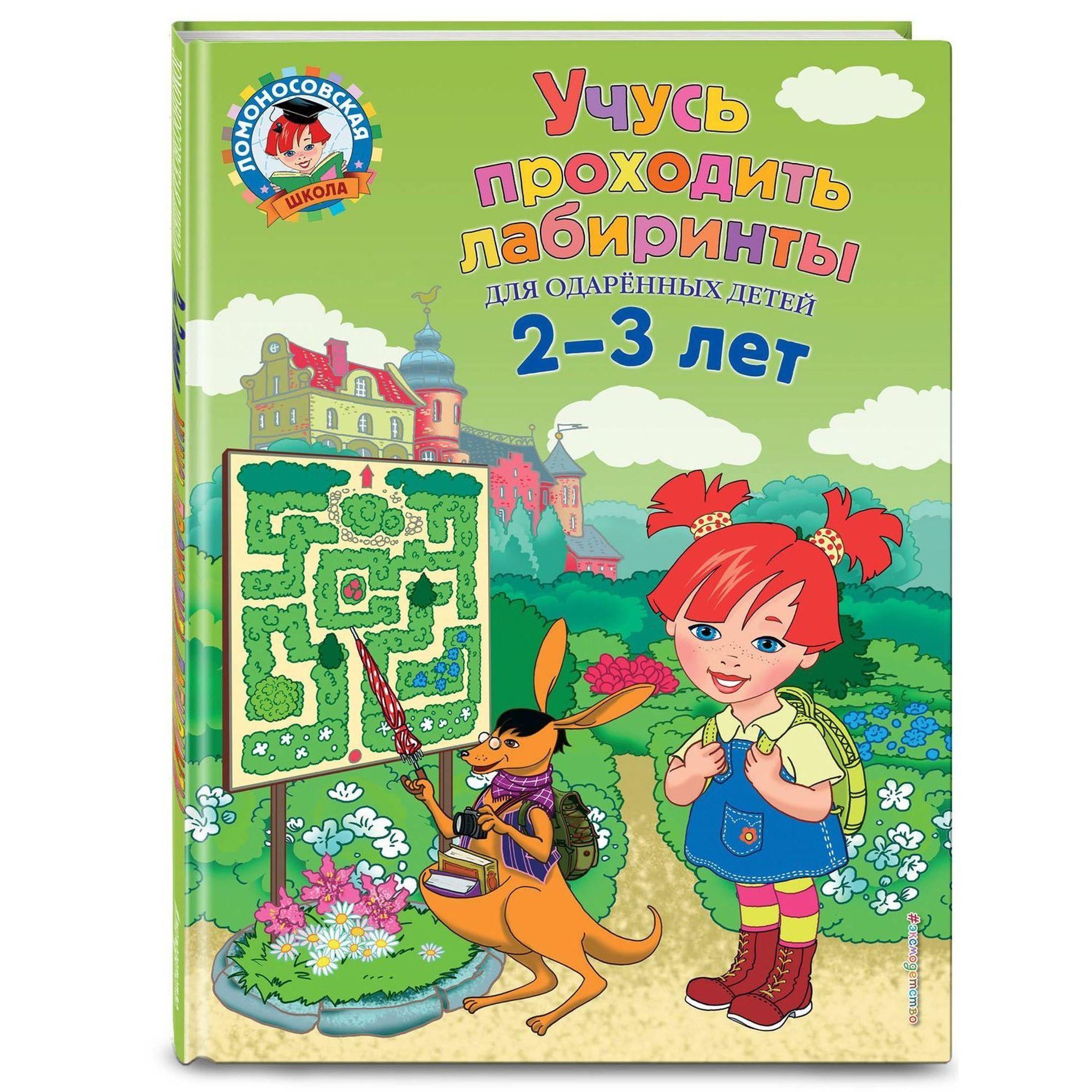 Книга ЭКСМО-ПРЕСС Учусь проходить лабиринты для детей 2-3 лет - фото 1