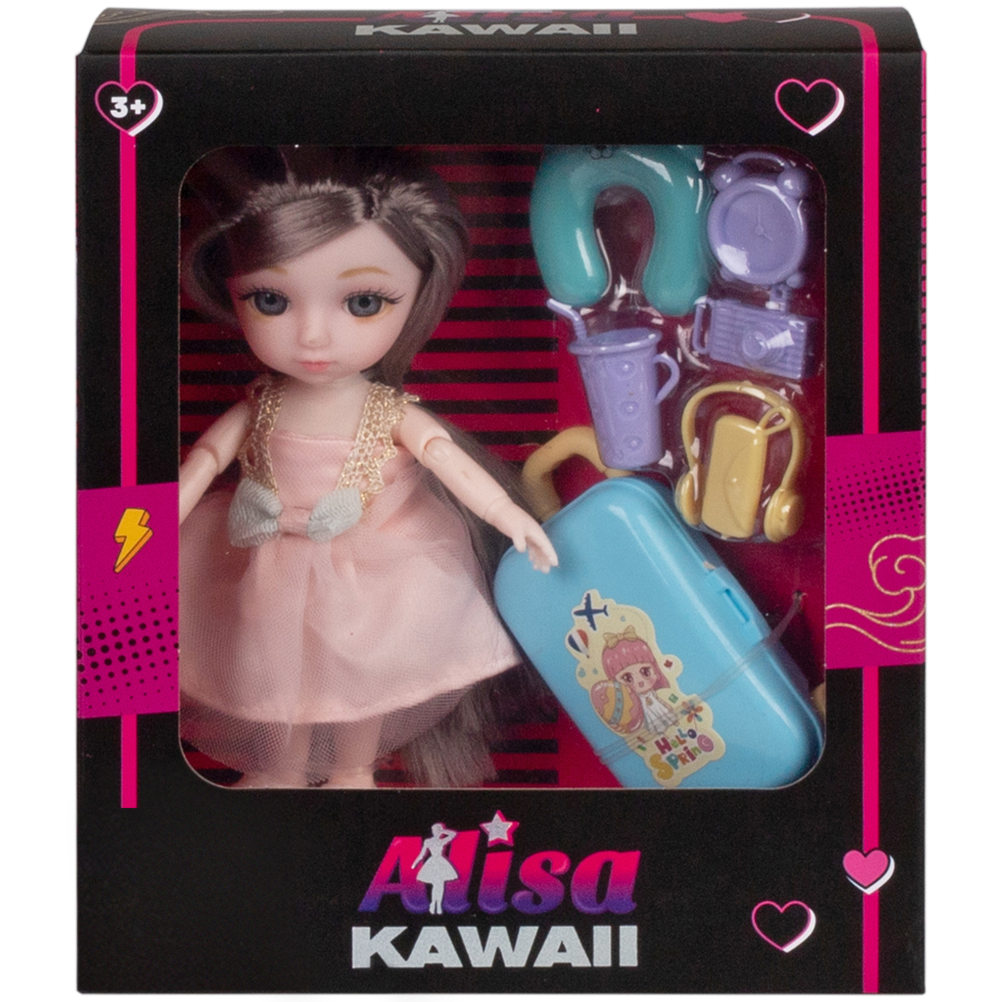 Кукла мини 1TOY Alisa Kawaii Т24357 - фото 17