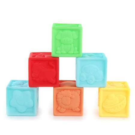 Развивающая игрушка Ути Пути Кубики цветные