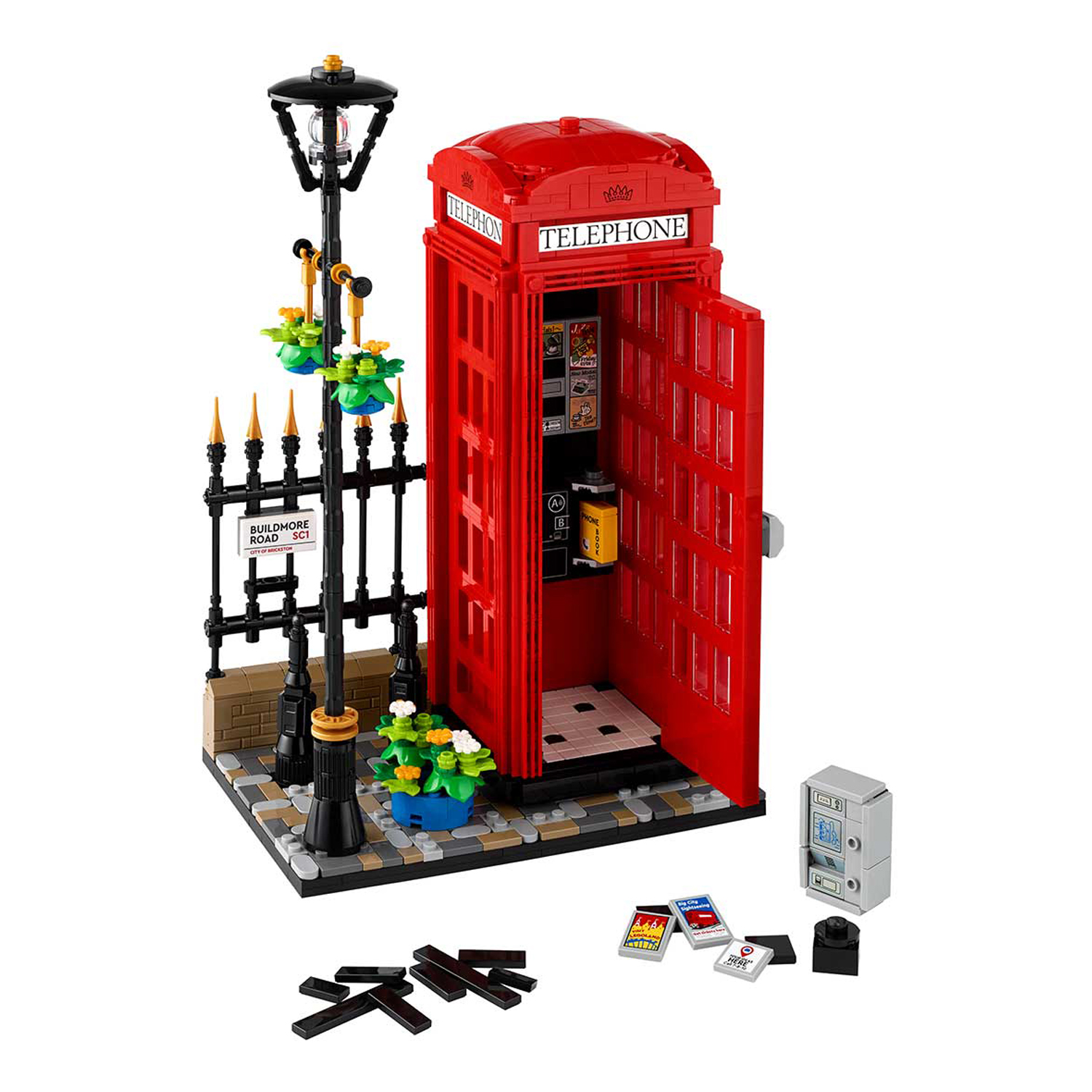 Конструктор детский LEGO Ideas Красная лондонская телефонная будка - фото 2