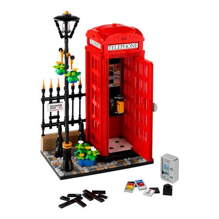 Конструктор детский LEGO Ideas Красная лондонская телефонная будка