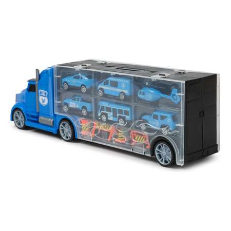 Автовоз Mobicaro 10 предметов синий