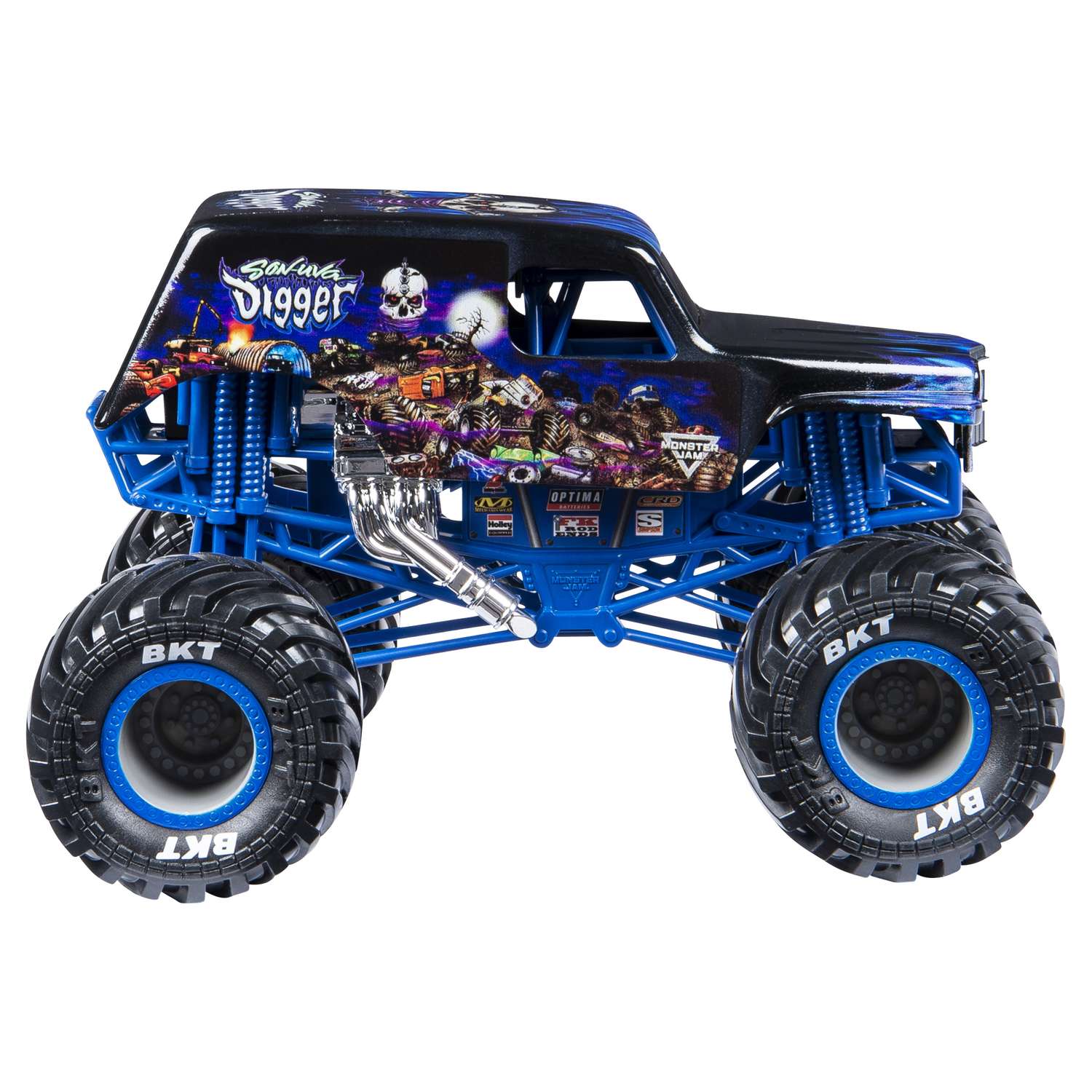 Машинка Monster Jam 1:24 Сон Ува Диггер 6056733 6056733 - фото 4