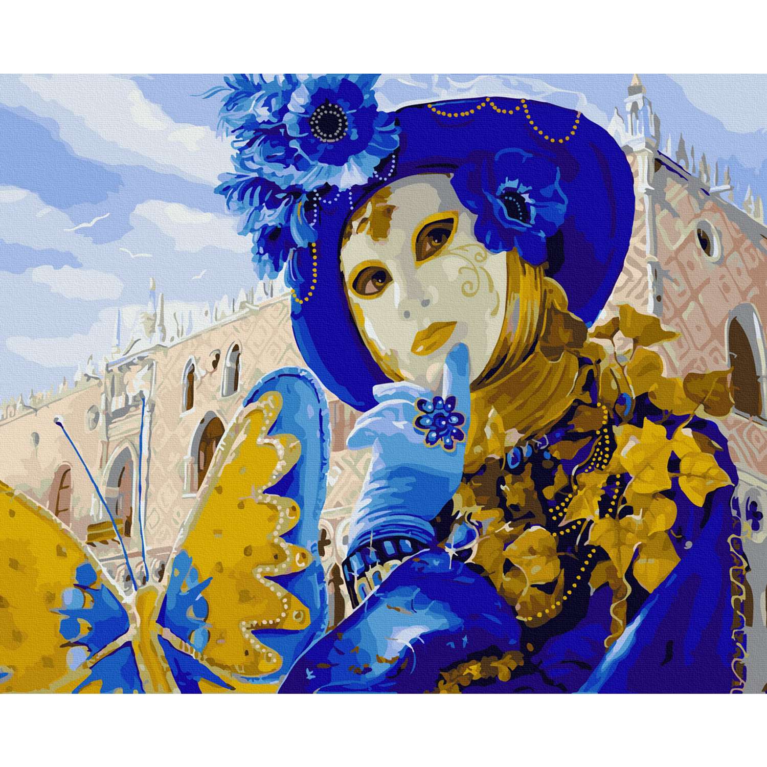 Картина по номерам Molly Венецианский фестиваль - фото 1