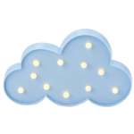 Ночник-светильник MINI-TOYS «Облачко» 11*LED лампочек голубой