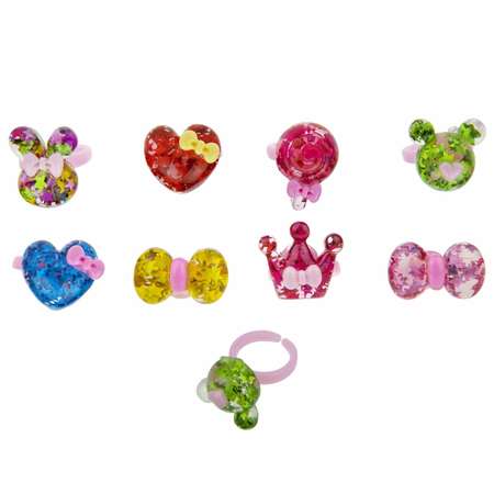 Набор бижутерии 1TOY Sweet heart Bijou 8 колец леденцы