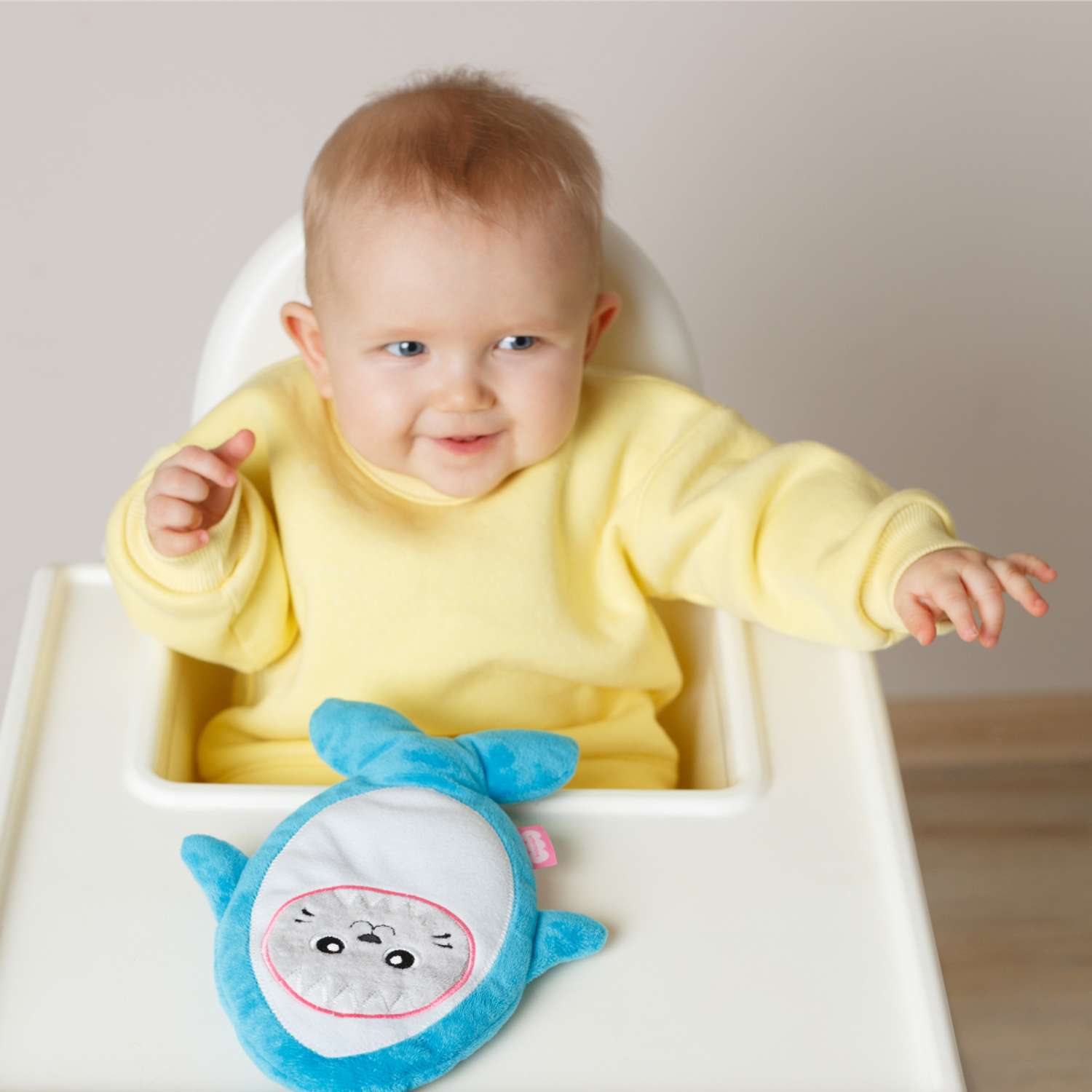 Игрушка-грелка Мякиши с вишнёвыми косточками КотоАкула для новорождённых от колик - фото 12