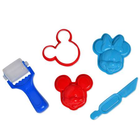 Набор для лепки Disney Клуб Микки Мауса 3D галерея (масса для лепки - 5 цв.аксесс.)