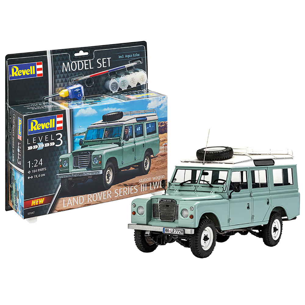 Модель для сборки Revell Автомобиль Land Rover Series III купить по цене  6228 ₽ в интернет-магазине Детский мир