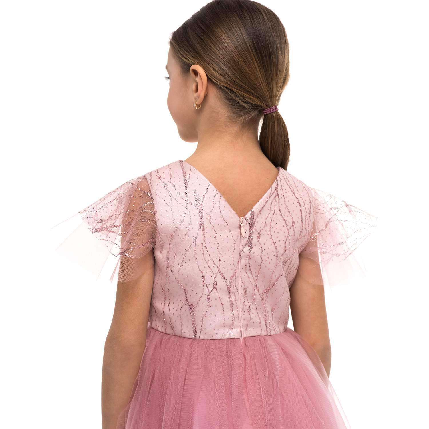 Платье LisaWeta D-021-22 розовый - фото 5