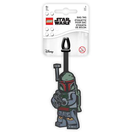 Бирка для багажа LEGO Star Wars Boba Fett 52220