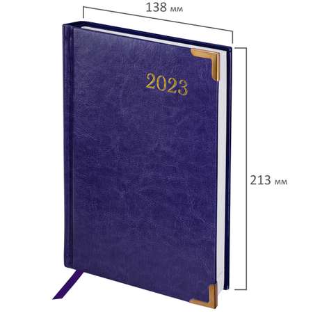 Ежедневник Brauberg датированный на 2023 год формата А5