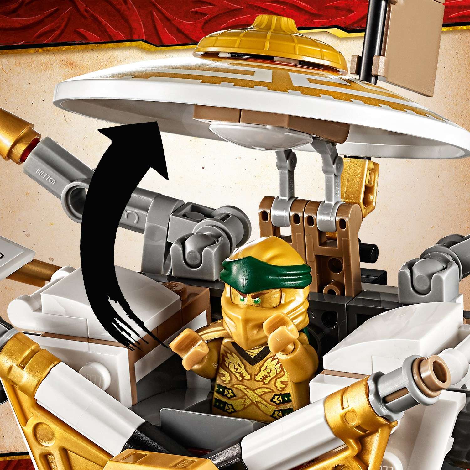 Конструктор LEGO Ninjago Золотой робот 71702 - фото 14
