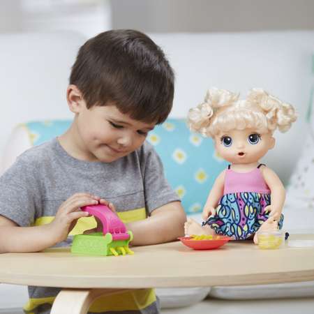 Кукла Baby Alive Малышка и лапша