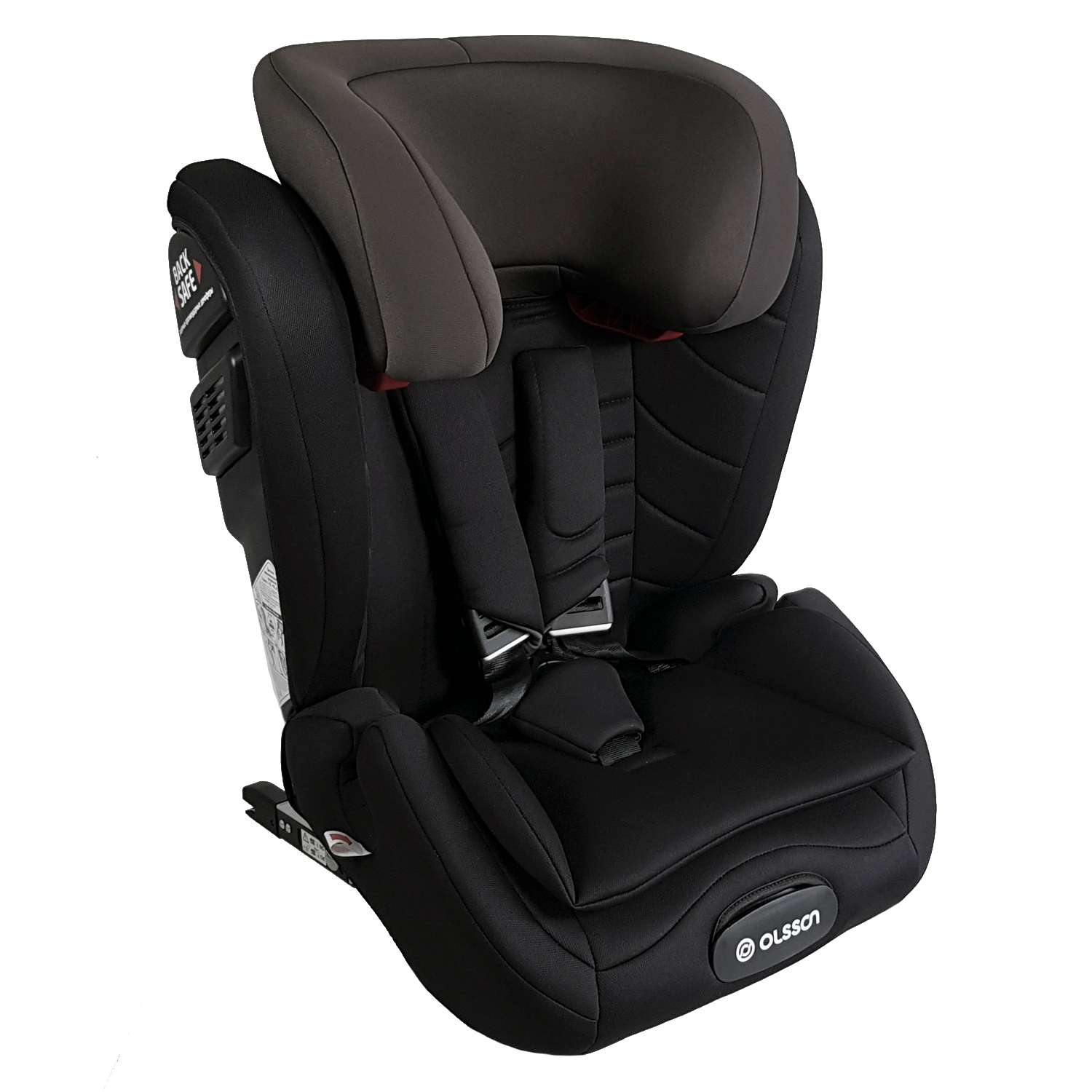 Автокресло Olsson Atlas Isofix Black-Gray - фото 13