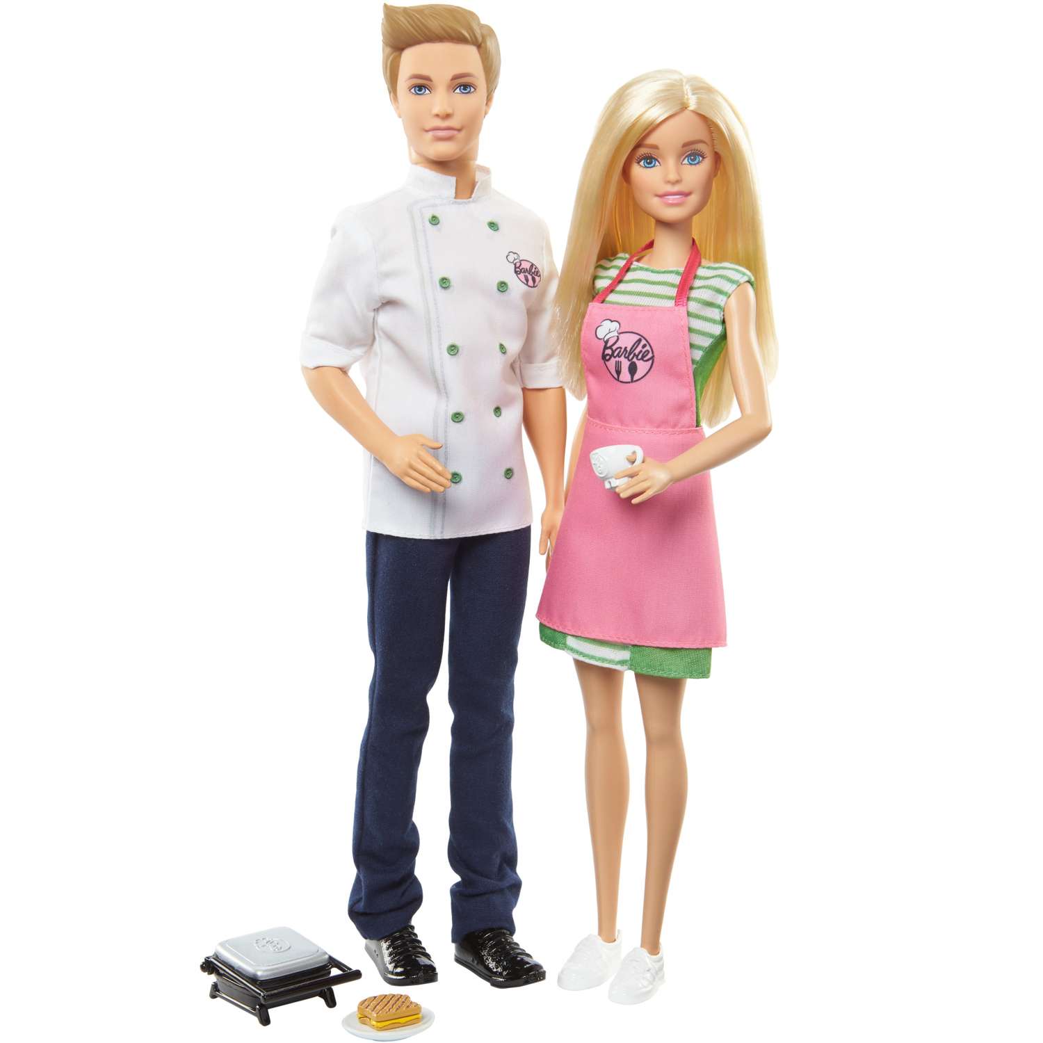 Набор Barbie Барби и Кен шеф-повар FHP64 - фото 1