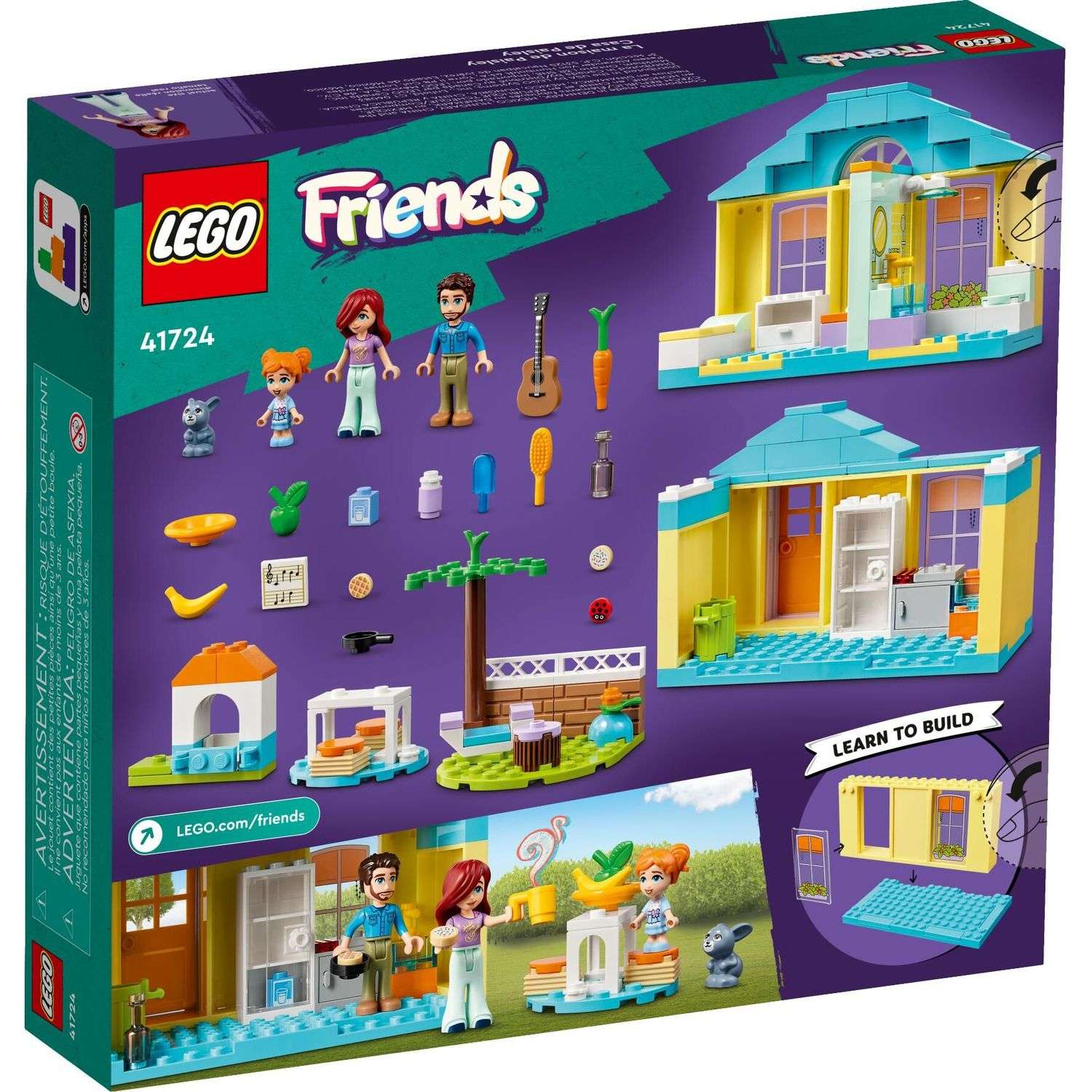 Конструктор LEGO Friends Дом Пейсли 41724 - фото 6