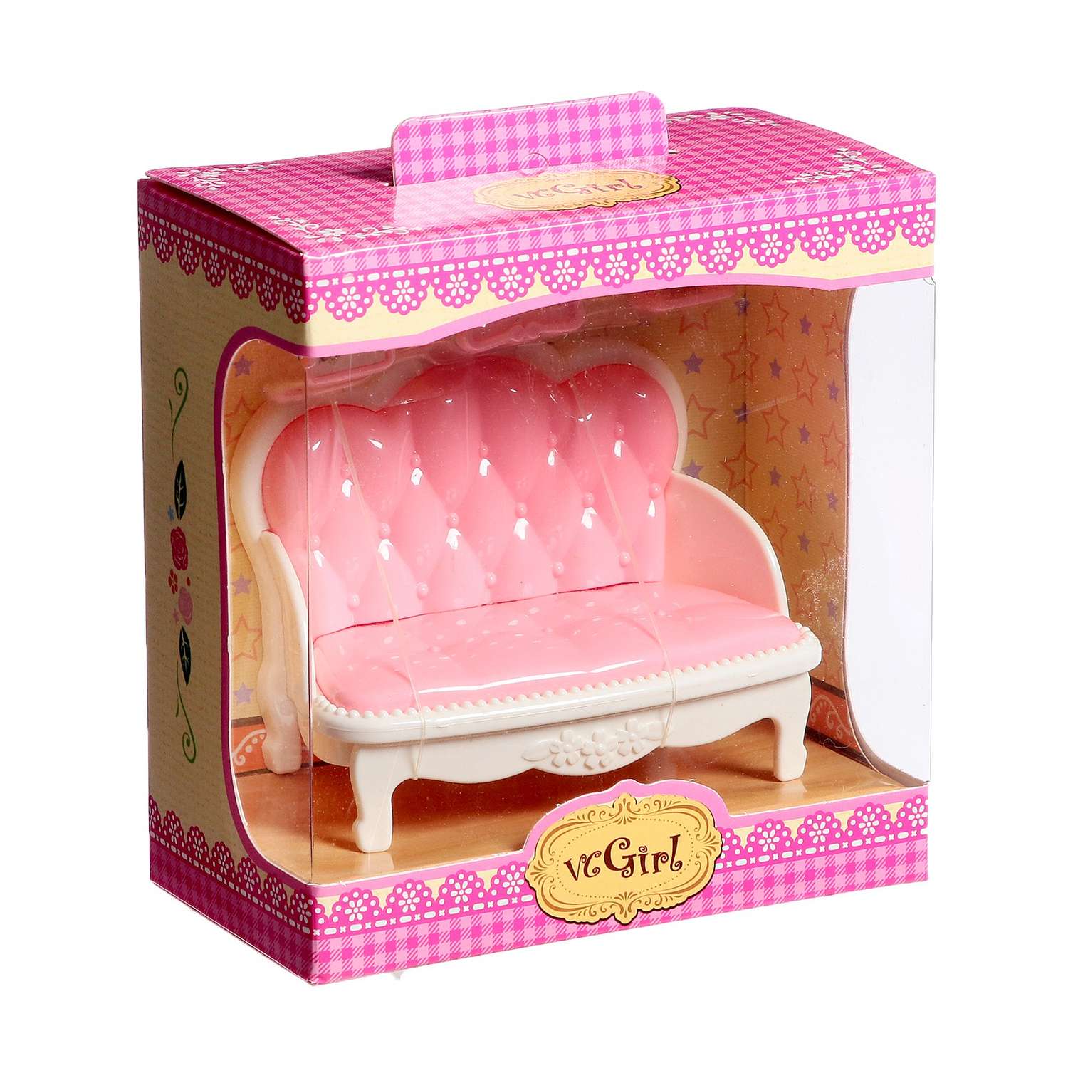 Набор мебели для кукол Sima-Land «Уют 1 диван» 9211538 - фото 1