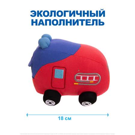 Мягкая игрушка Пожарная машина GoGo Bus Пожарная машина