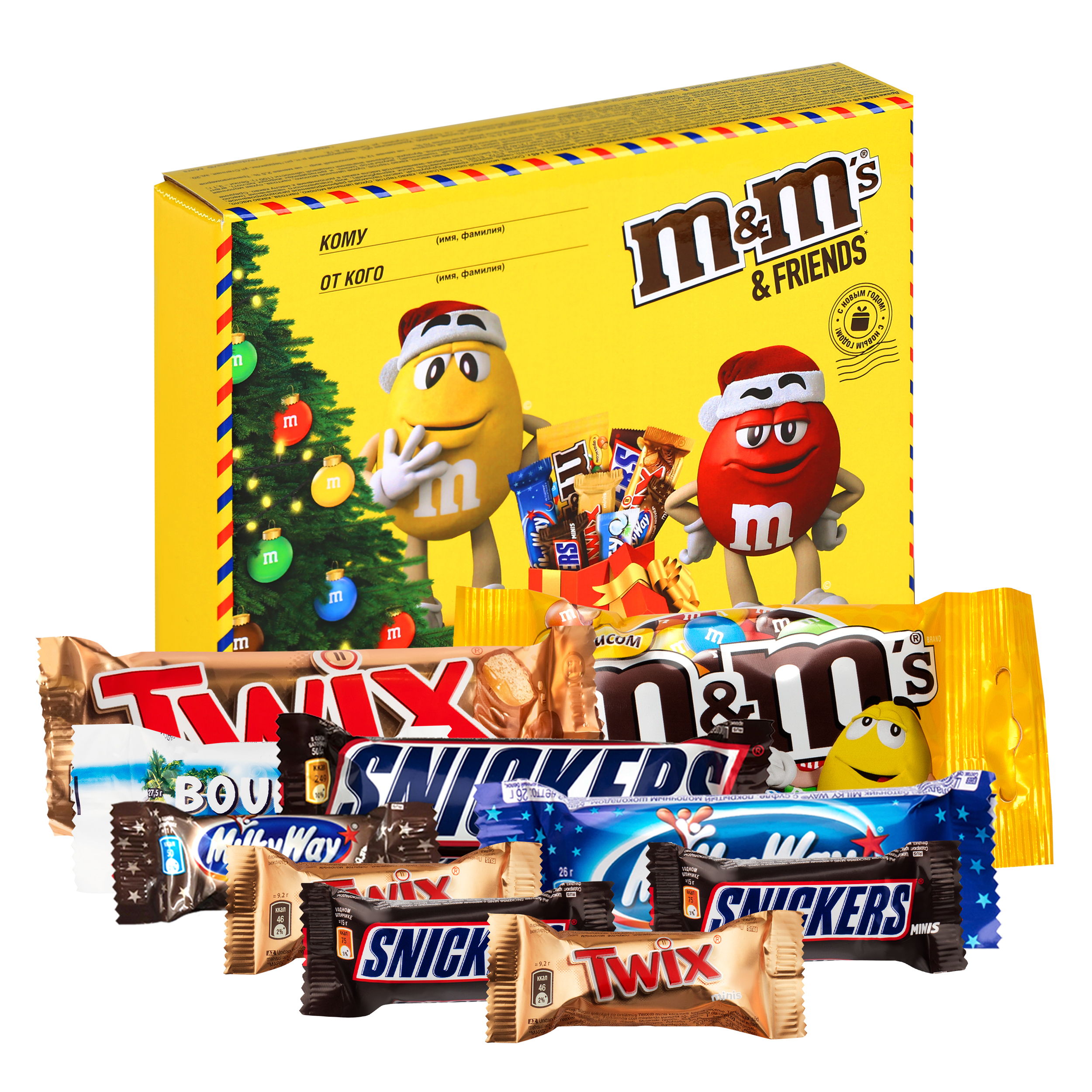 Набор подарочный M&MS Friends Small Envelop 263г - фото 4