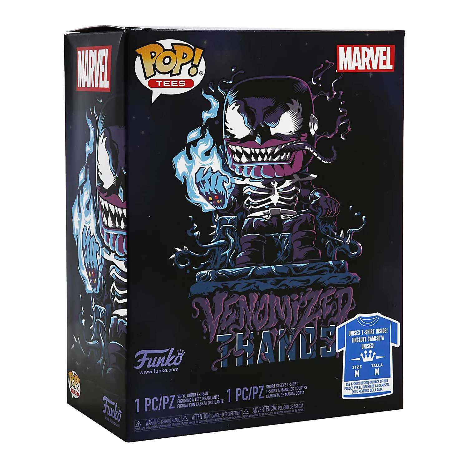 Набор фигурка+футболка Funko POP and Tee: Venom Thanos размер-XL - фото 1