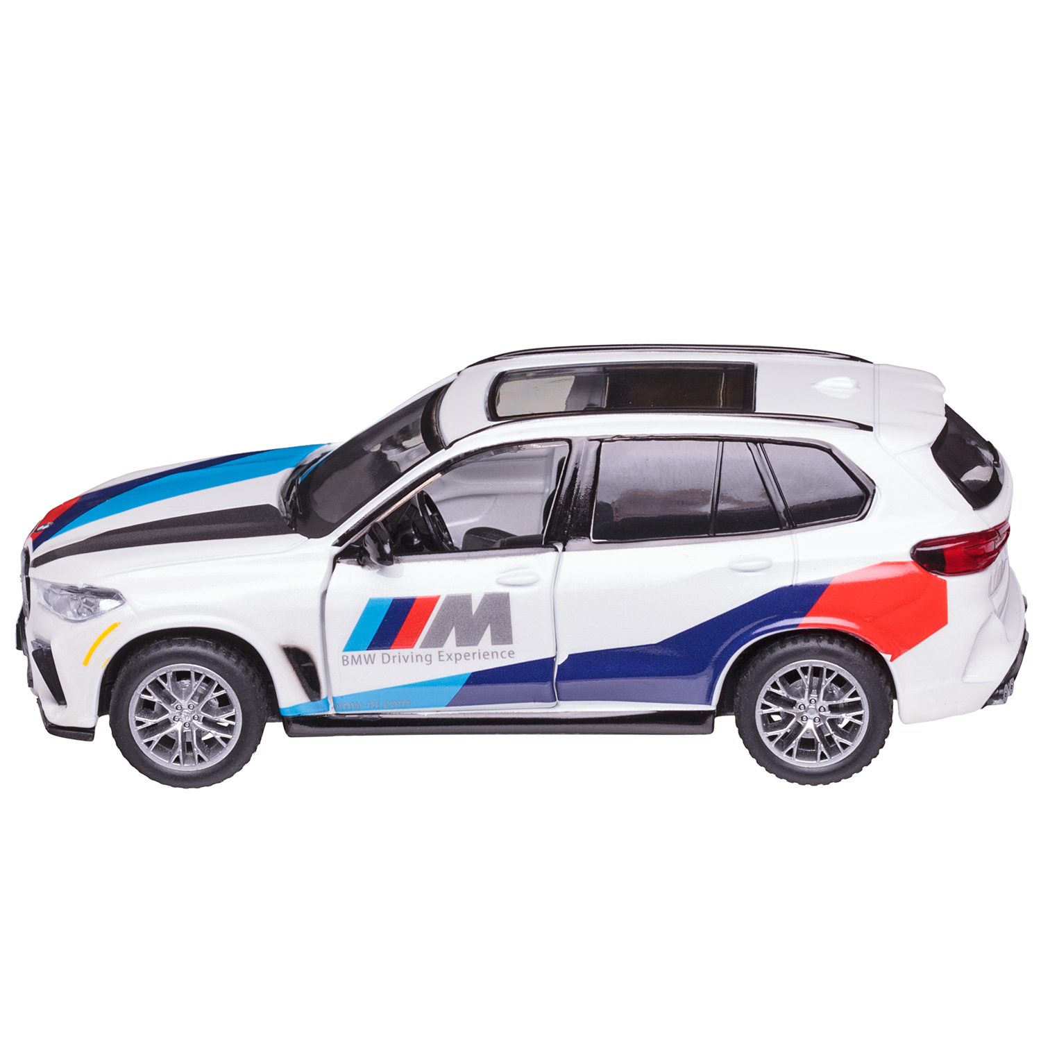 Автомобиль Abtoys BMW MSZ 1:43 инерционный белый WE-16393W - фото 4