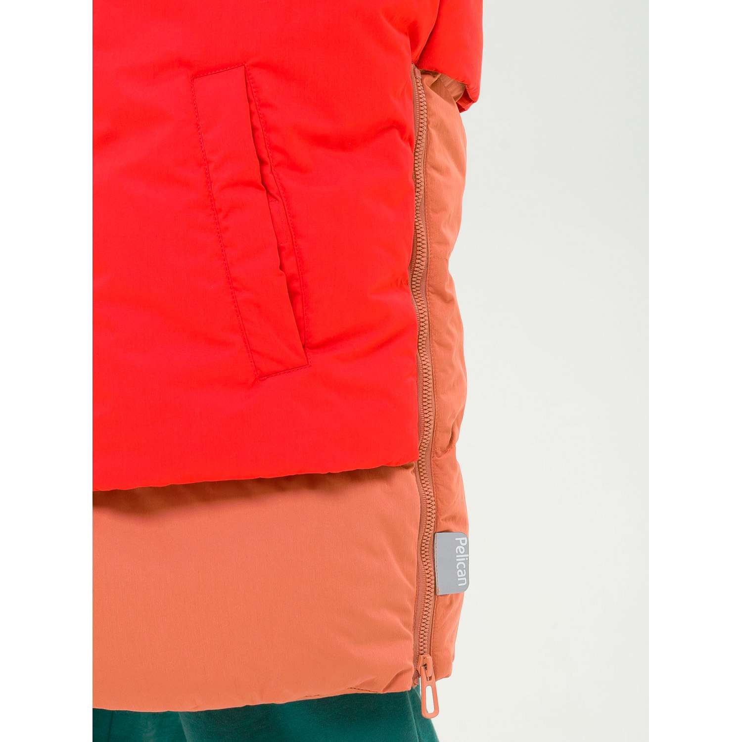 Куртка PELICAN BZXW5295/Красный(18) - фото 4
