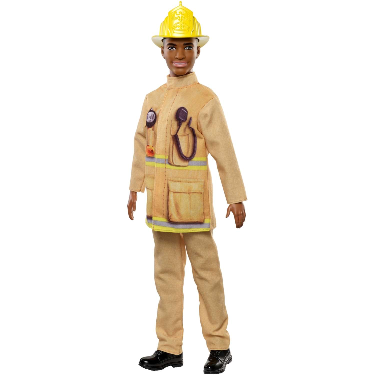Кукла Barbie Кен Пожарный FXP05 FXP01 - фото 1