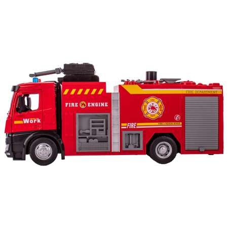 Машина Kiddie Drive Пожарная с функцией разбрызгивания воды 97001